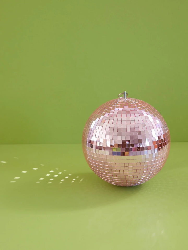 Rice - Discokugle - Pink - Stor