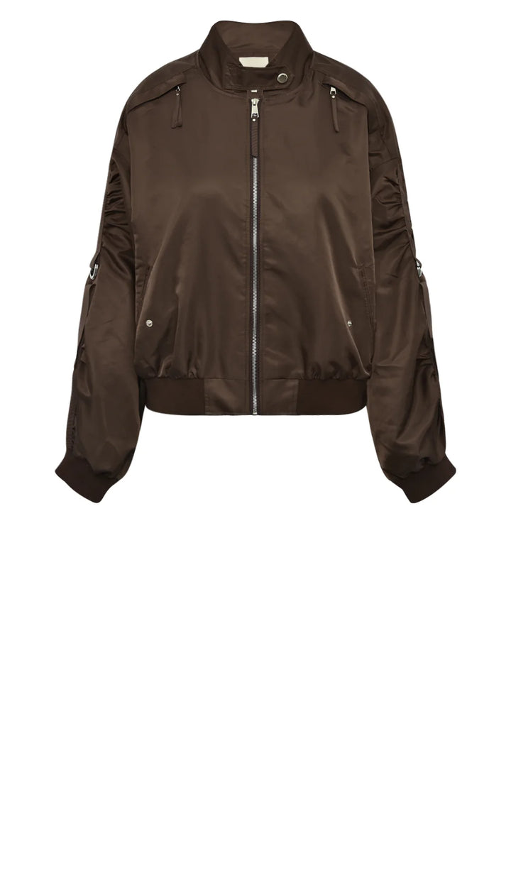 Gossia - Damila Bomber Jakke - Caramel Brown