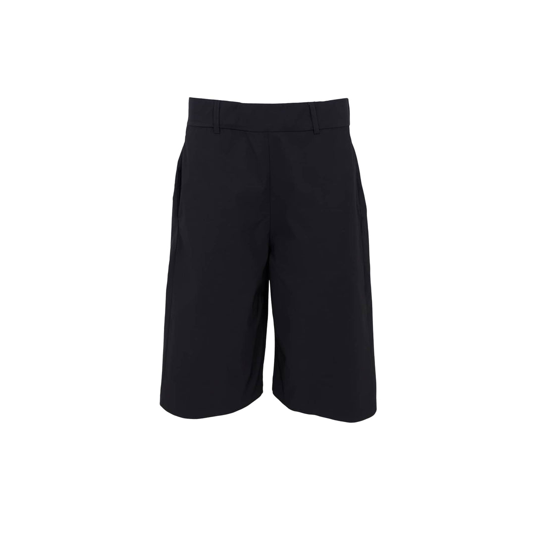 Black Colour - Davina Panel Shorts - Black
