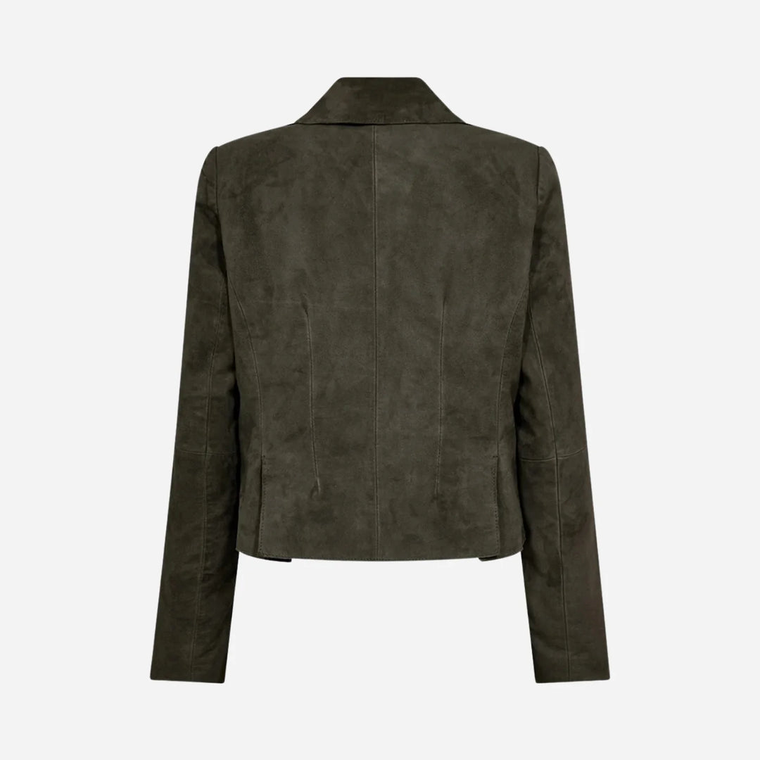 Depeche - Savanna Skindblazer - Dark Khaki
