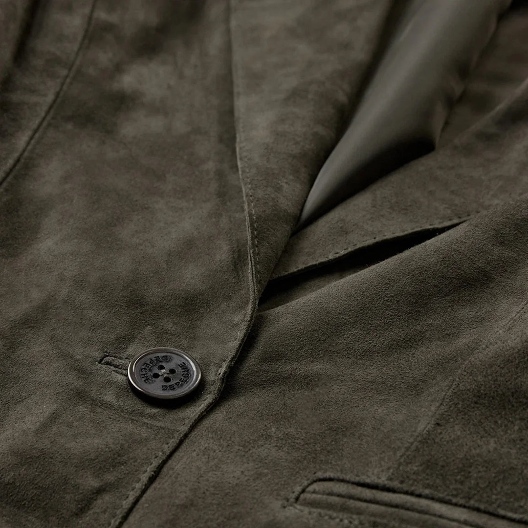Depeche - Savanna Skindblazer - Dark Khaki