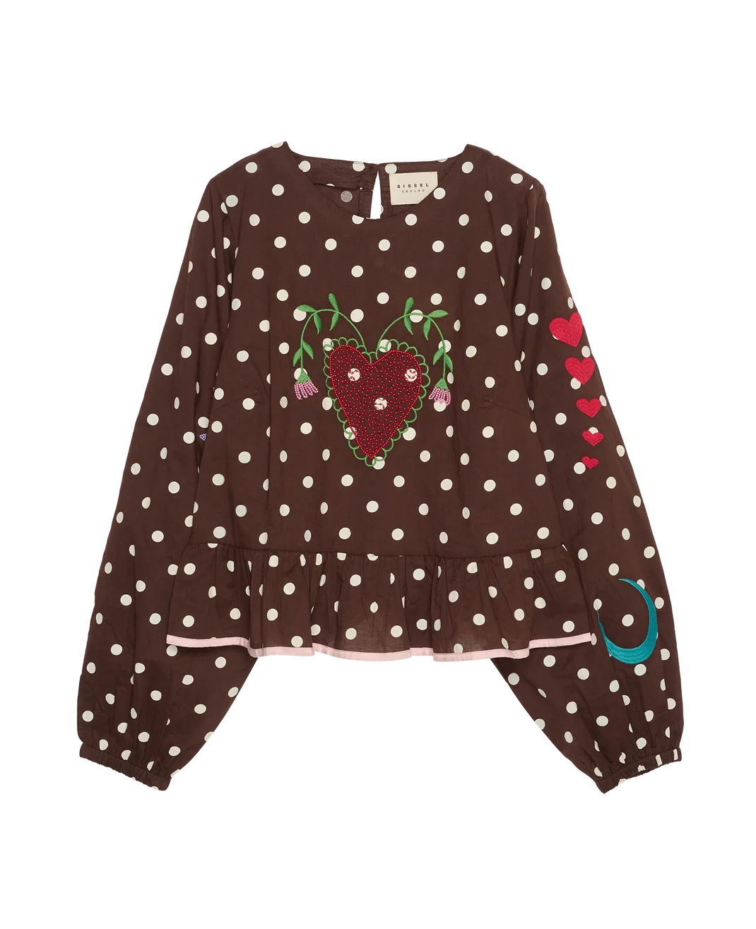 Sissel Edelbo - Diana Top - Brown Dot