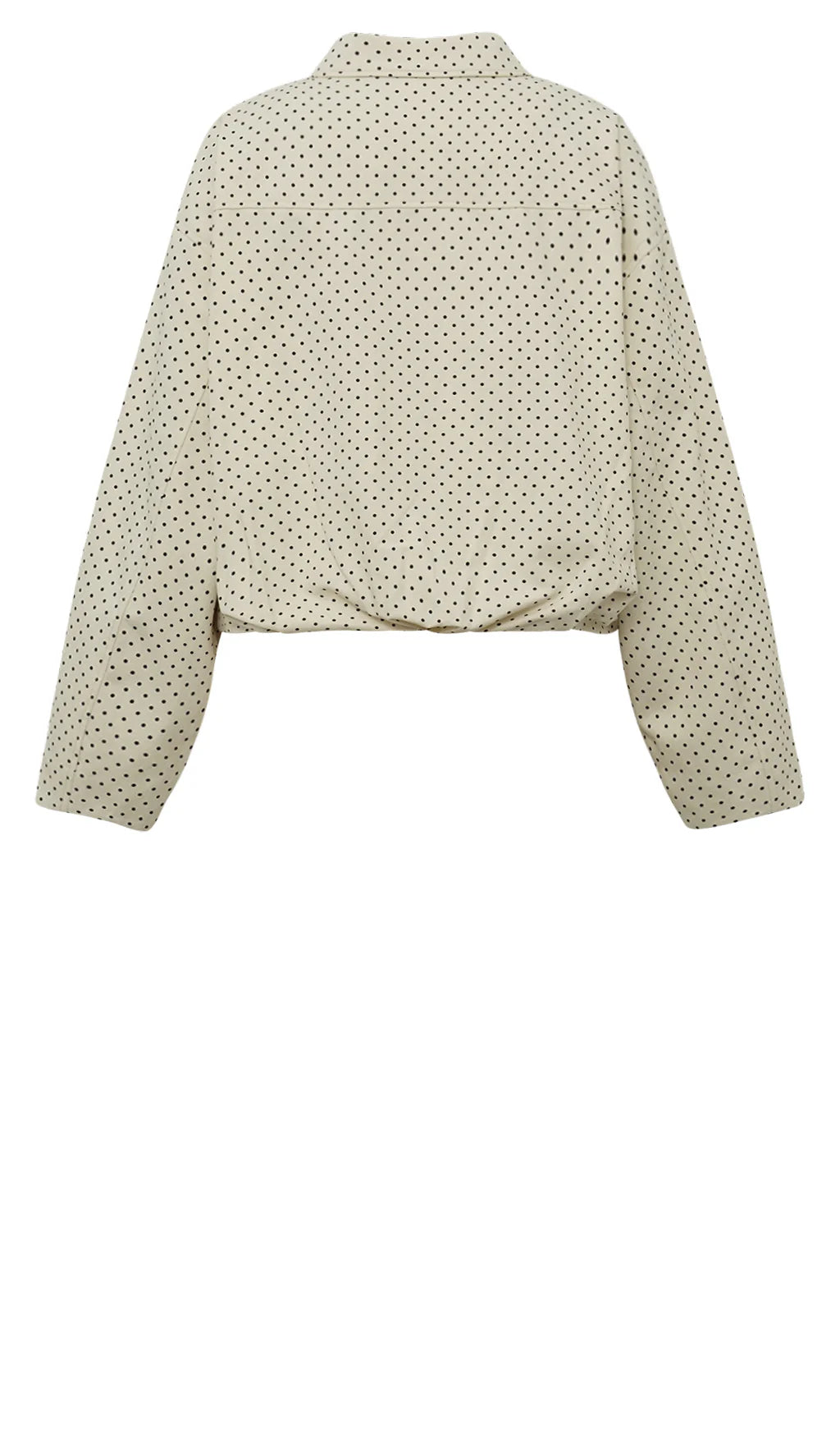 Gossia - Dove Jakke - Creme Black Dots