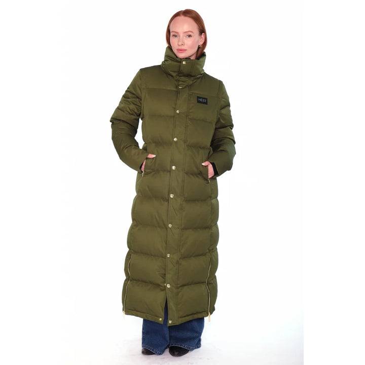 Hest - Edda Down Jacket - Winter Moss