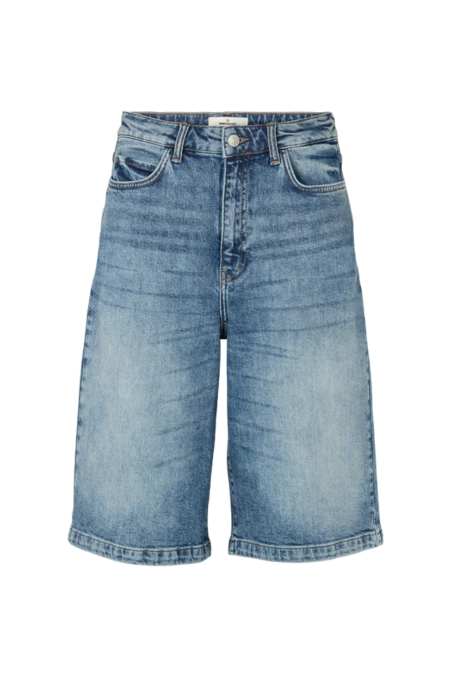 Basic Apparel - Ea Shorts - Stone Washed Denim