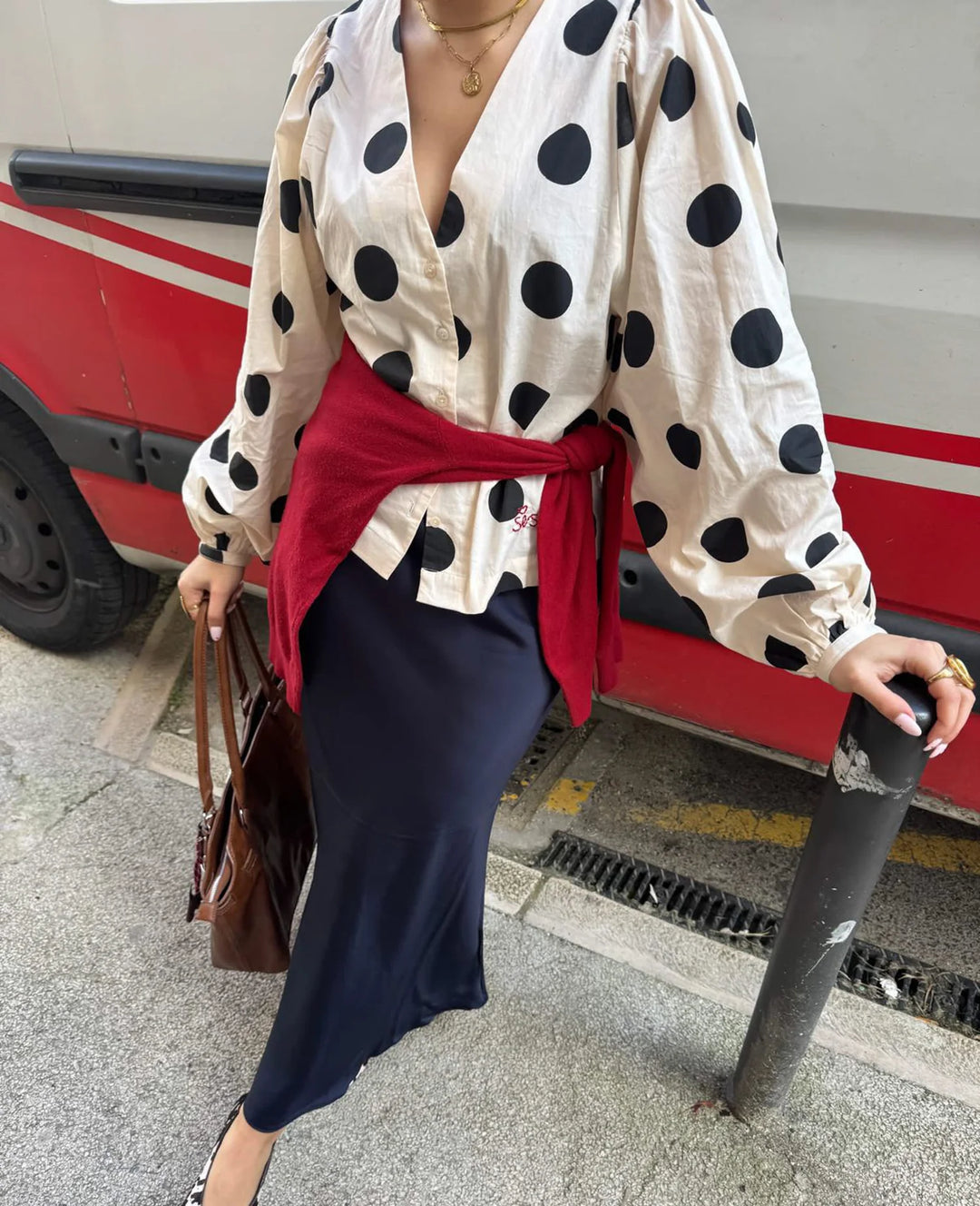 Sissel Edelbo - Ea Skjorte - Black Dot
