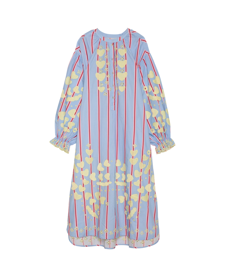 Sissel Edelbo - Elisabeth kjole - Bluebell stripes