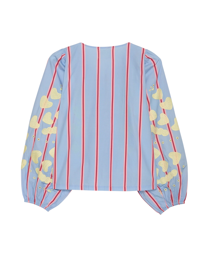 Sissel Edelbo - Elisabeth top - Bluebell Stripes