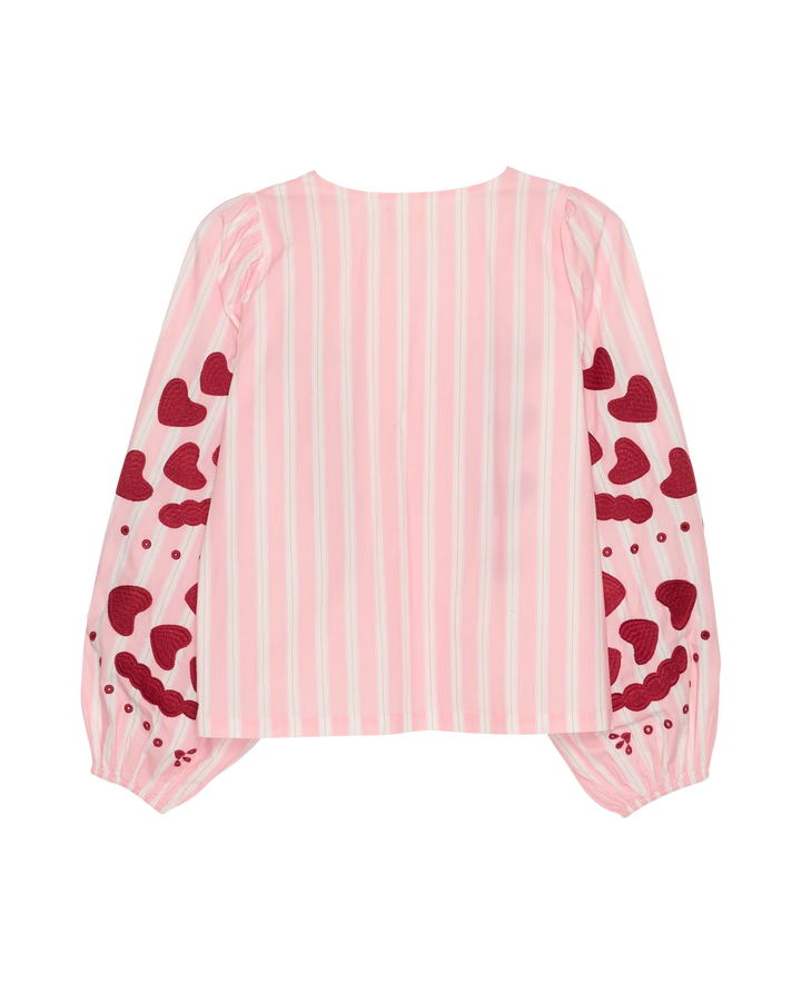 Sissel Edelbo - Elisabeth Top - Rose Stripes