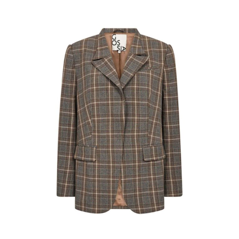 Gossia - ElliGO Blazer - Brown Checks