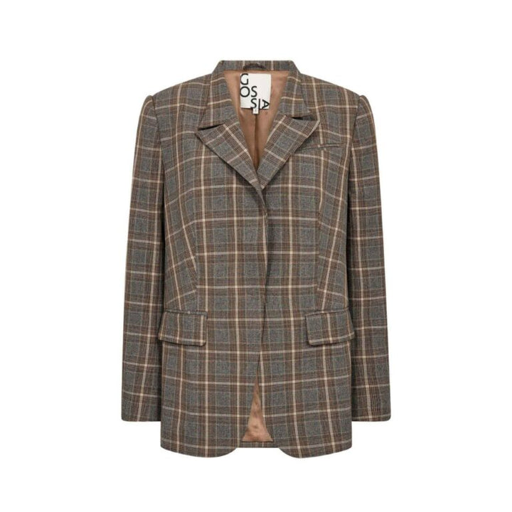 Gossia - ElliGO Blazer - Brown Checks
