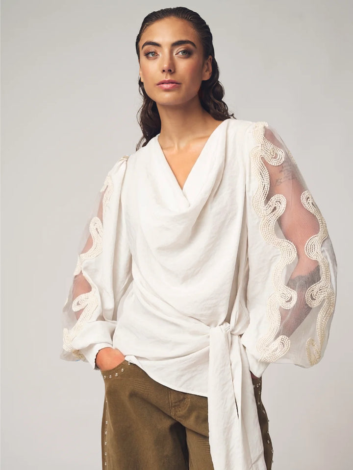 Gossia - Emilie bluse - Off-white