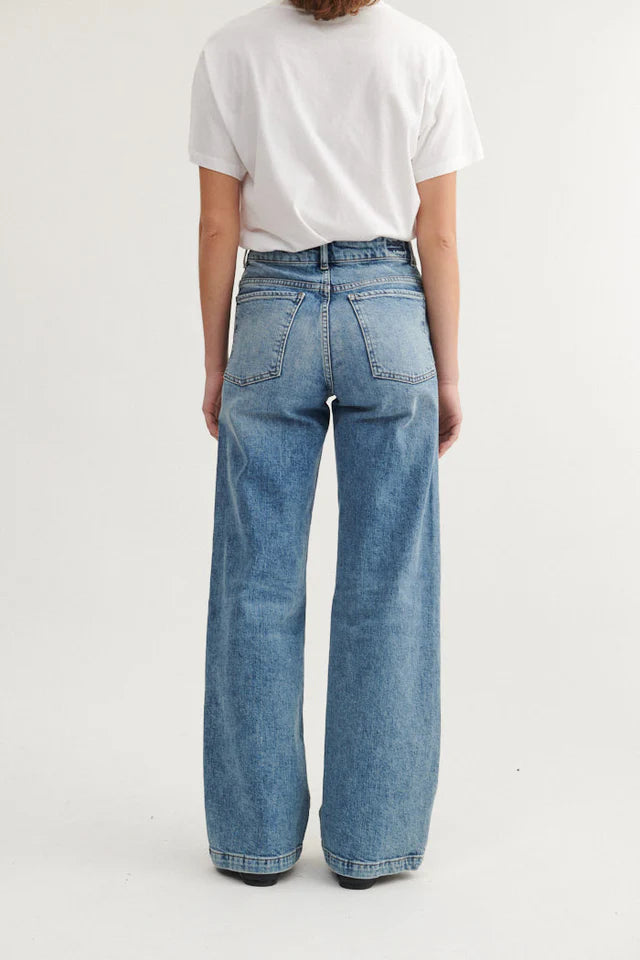 Basic Apparel - Enya Jeans - Stone Washed Denim