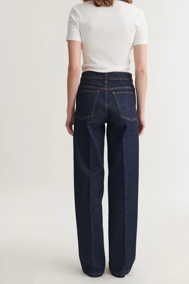 Basic Apparel - Enya Rinse Wash Jeans - Raw Denim