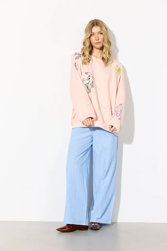 Hunkøn - Eva Sweatshirt - Rose