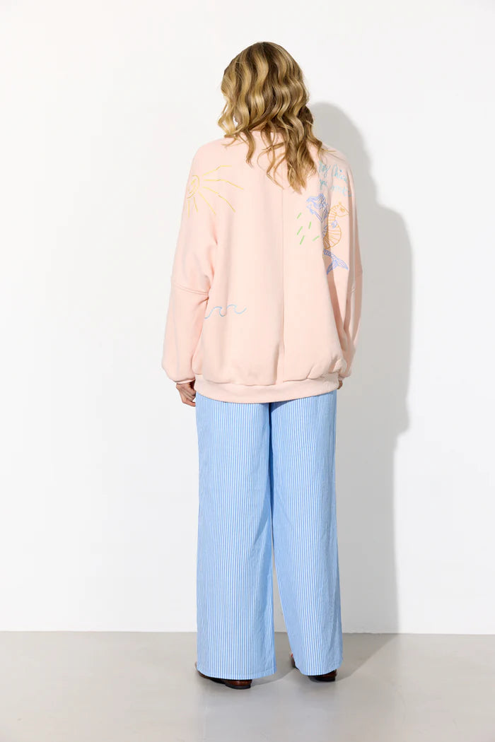 Hunkøn - Eva Sweatshirt - Rose