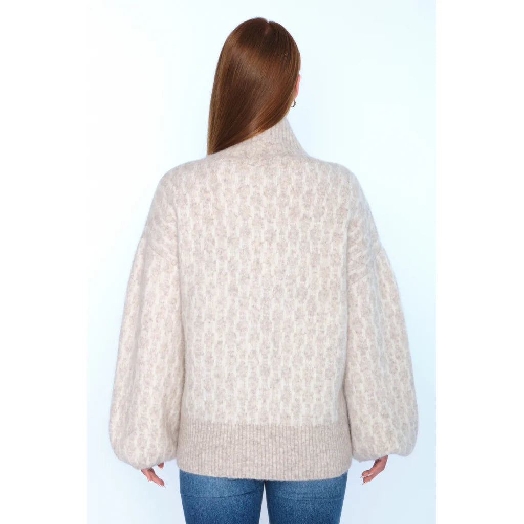 Hést - Fam New Pattern - Light Beige Melange