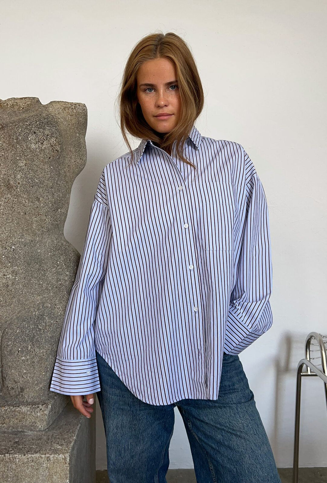 Boii - Fie Stripe Skjorte - Art Stripe