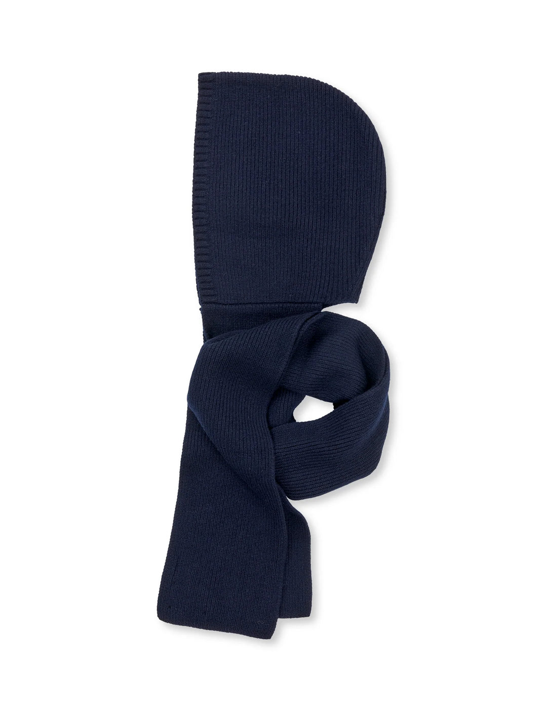 Mads Nørgaard - One Wool Freja Hooded Scarf - Sky Captain
