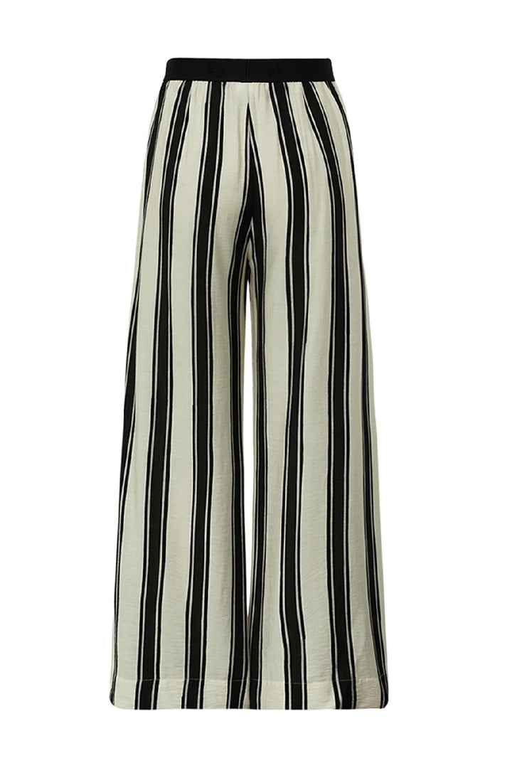 Gossia - Atalie Jo bukser - Sand Black Stripes