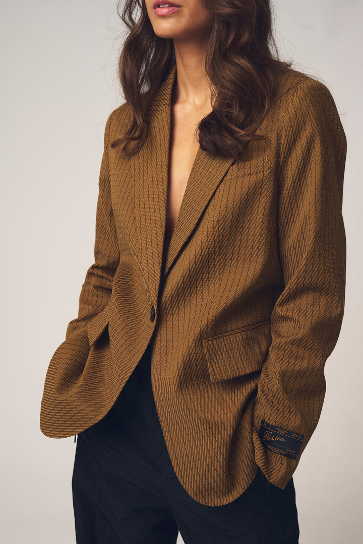Gossia - GajaGO Blazer - Brown Checks