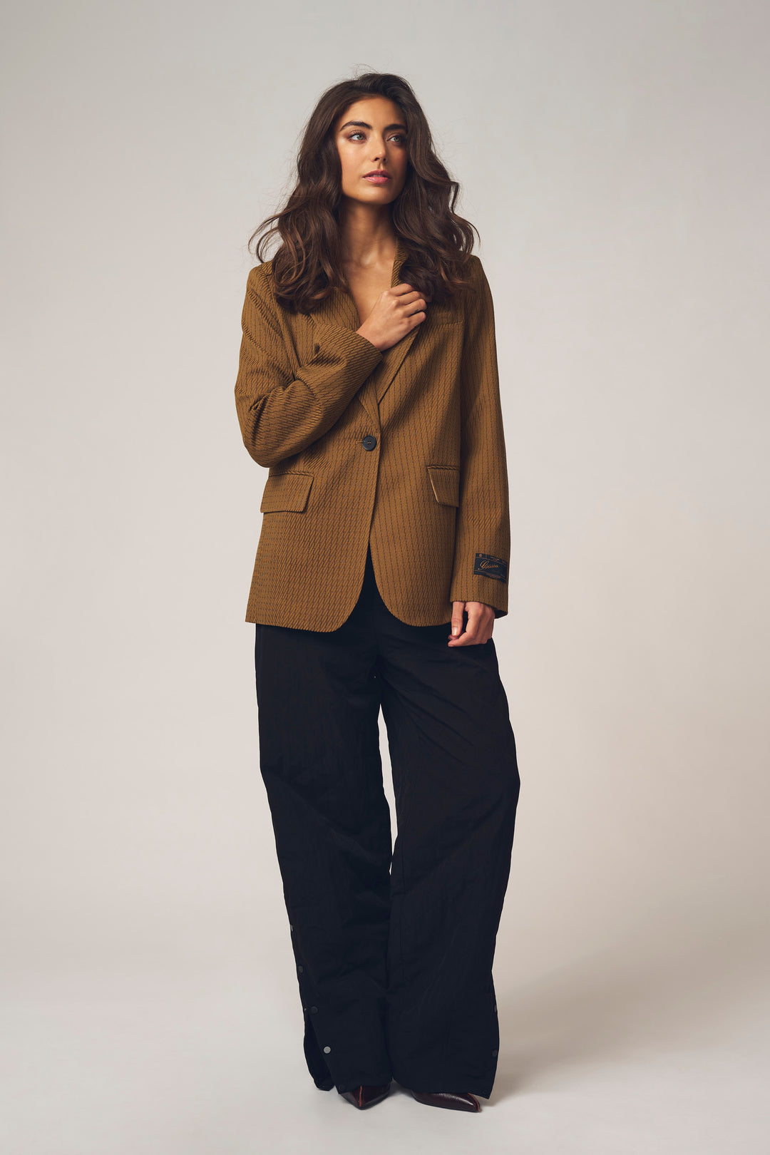 Gossia - GajaGO Blazer - Brown Checks
