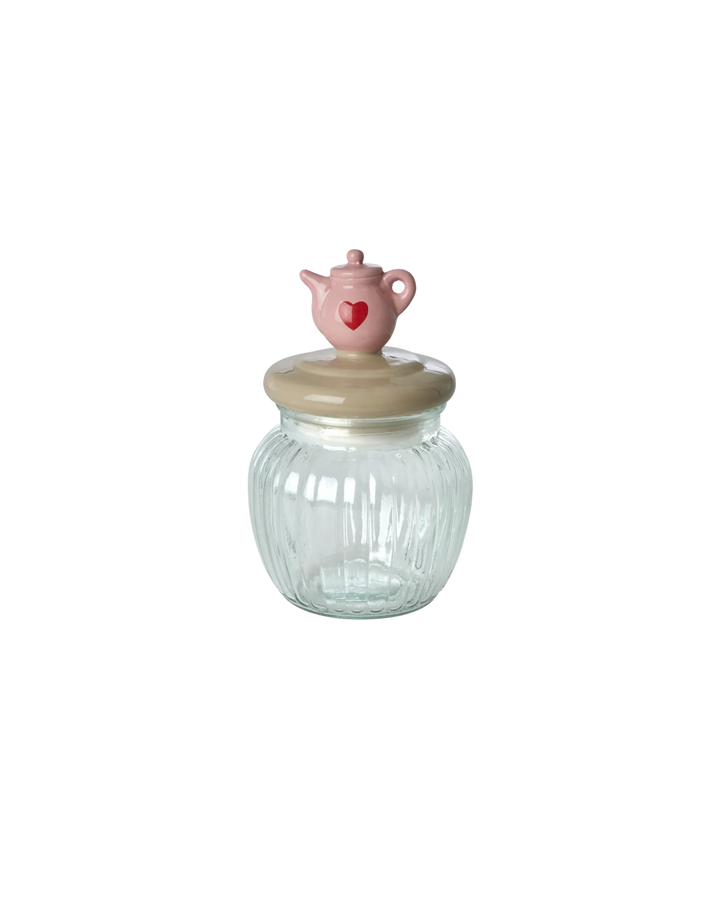 Rice - Small Glass Jar - Cream