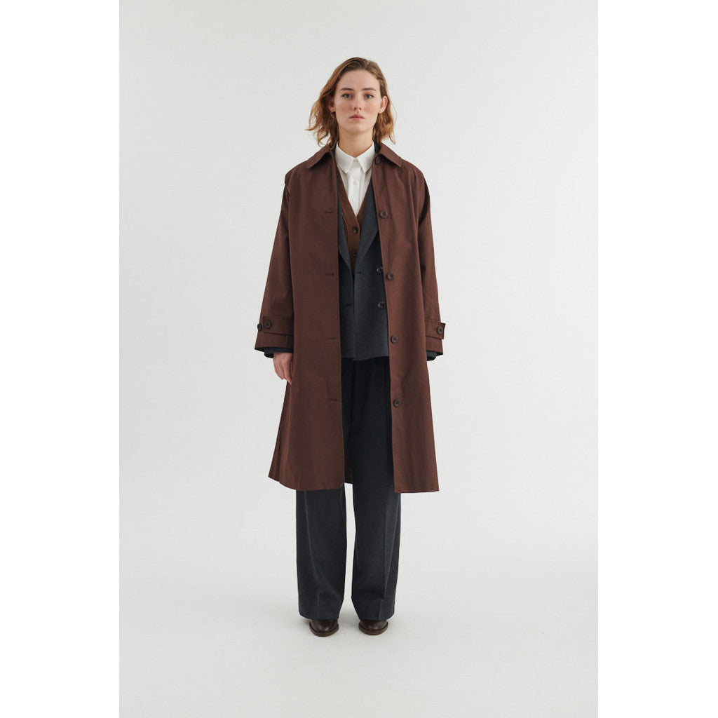 Basic Apparel - Gise Raglan Jakke - Chicory Coffee