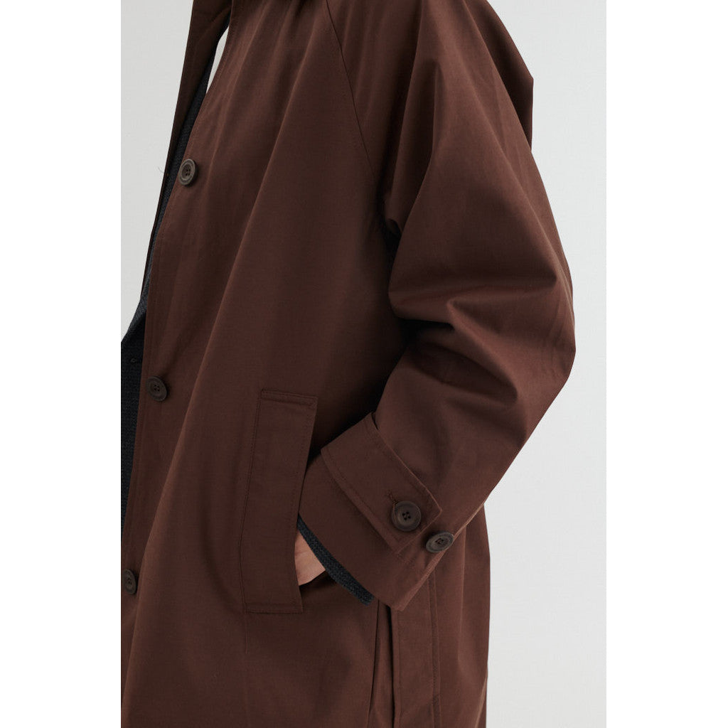 Basic Apparel - Gise Raglan Jakke - Chicory Coffee