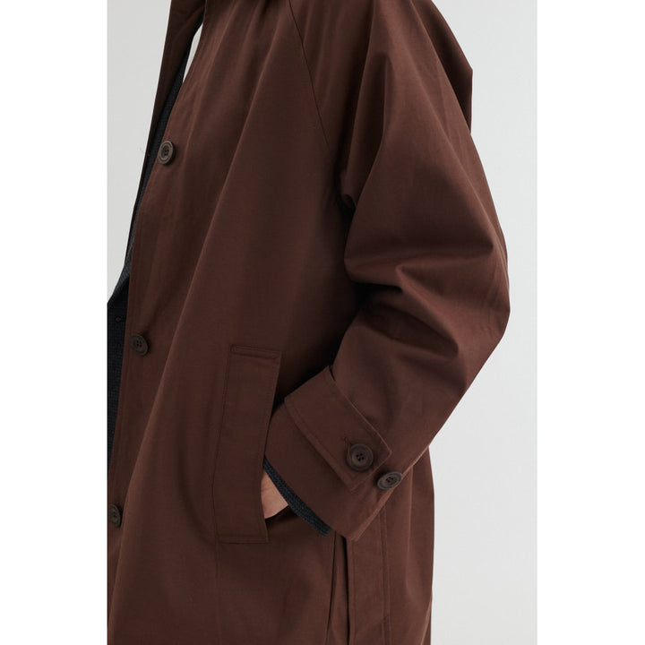 Basic Apparel - Gise Raglan Jakke - Chicory Coffee
