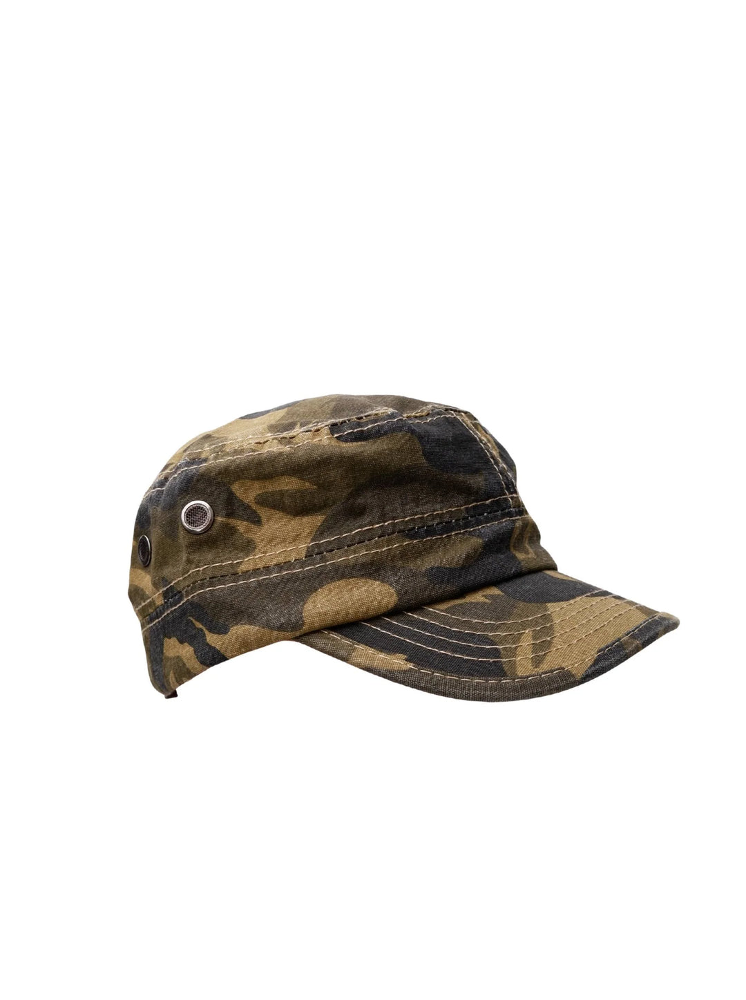 Black Colour - Glenna Cap - Camouflage - ONESIZE