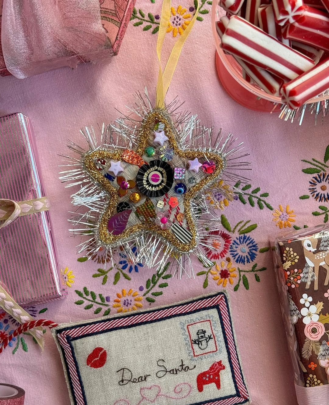 Sissel Edelbo - Glitter Star Ornament - Onesize