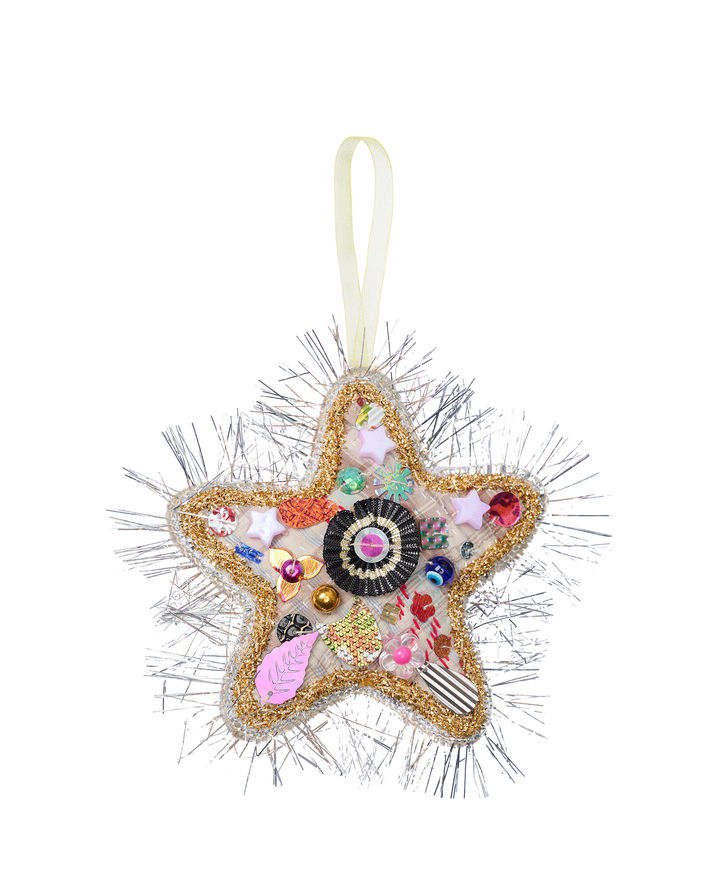 Sissel Edelbo - Glitter Star Ornament - Onesize