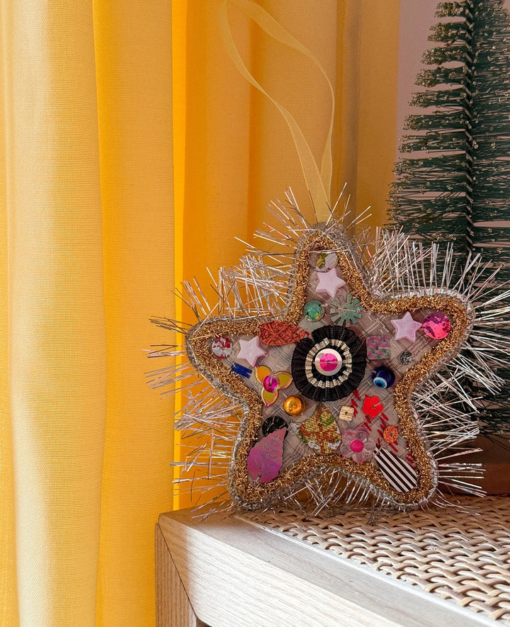 Sissel Edelbo - Glitter Star Ornament - Onesize