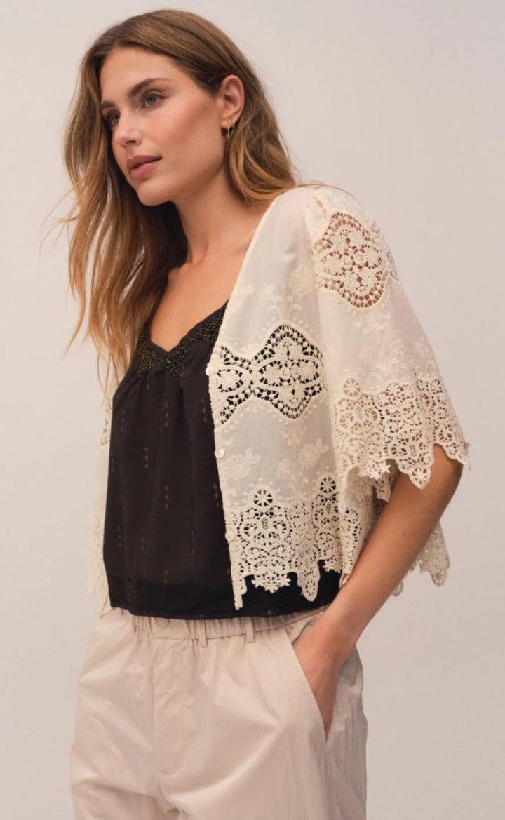 Gossia - Cami bluse - Creme
