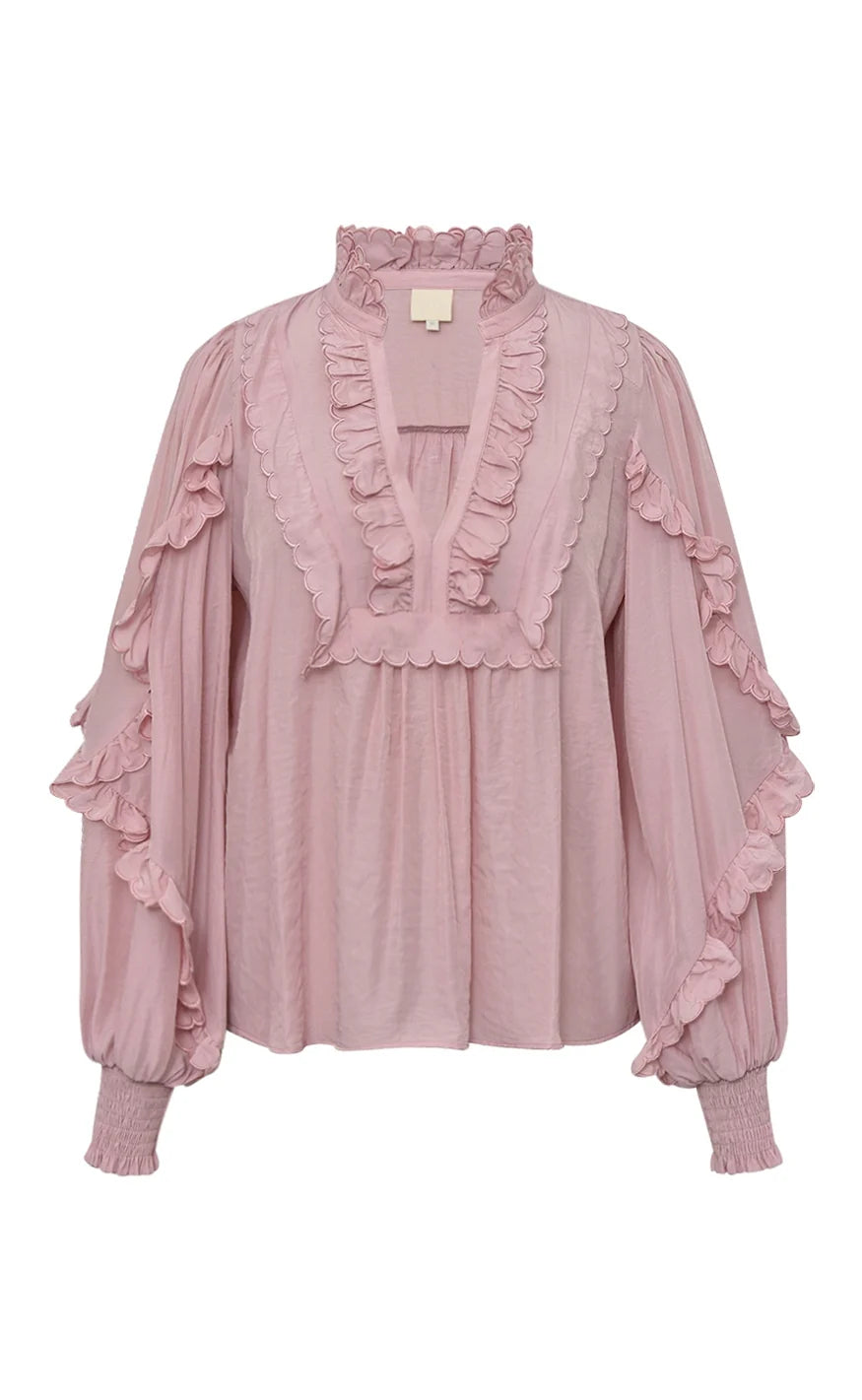 Gossia - Nana Blouse - Pale Pink