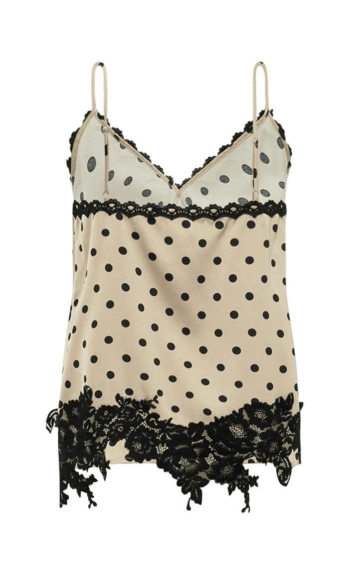 Gossia - Dagny Jo Top - Latte Black Dots