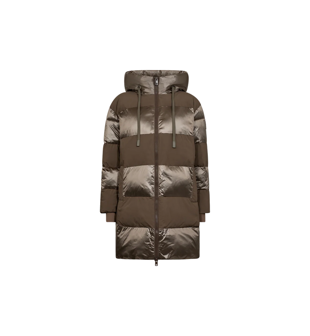 Mos Mosh - Avon Block Jacket - Chocolate Chip