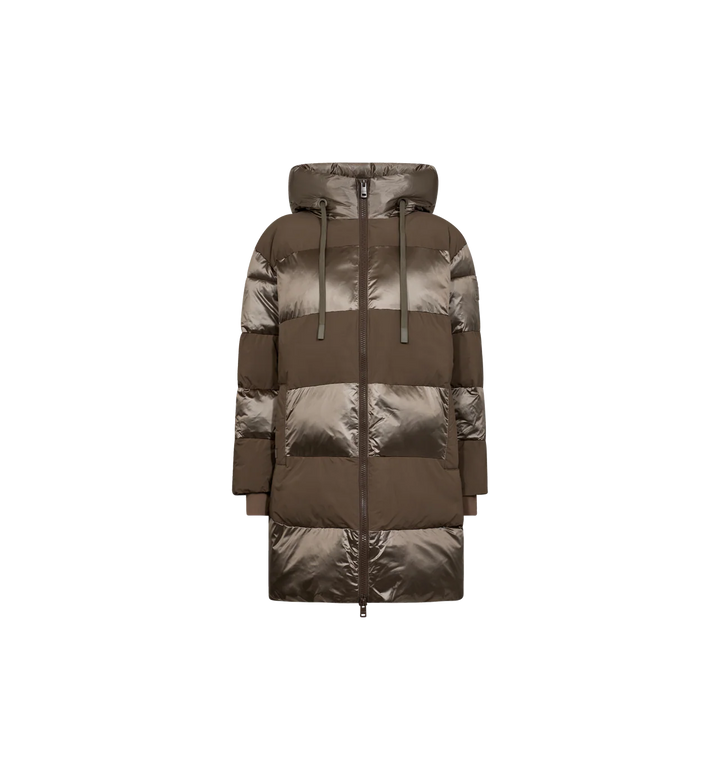 Mos Mosh - Avon Block Jacket - Chocolate Chip