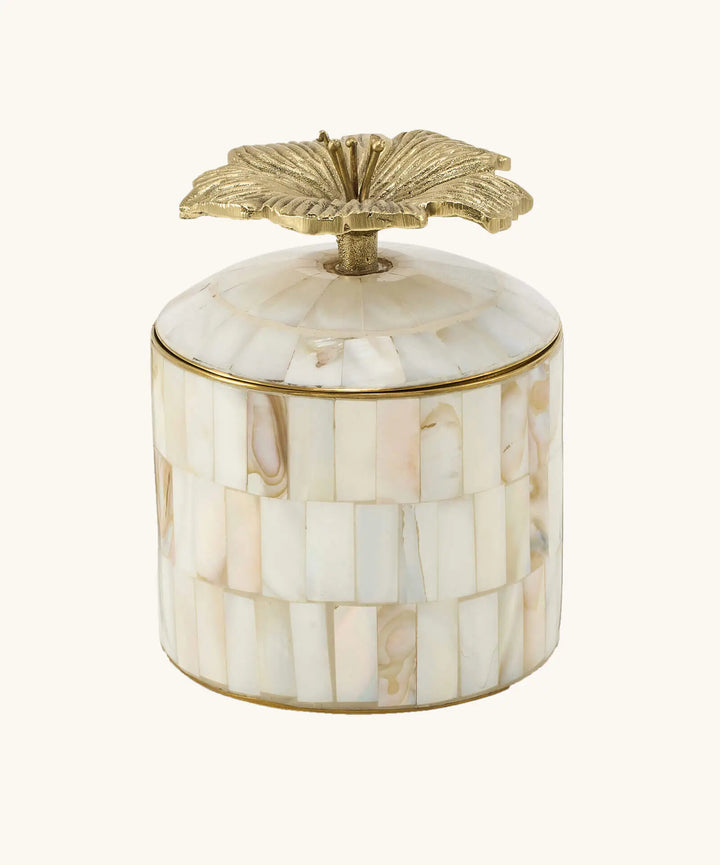 Doing Goods - Hailey Hibiscus Circus Box - Large - Pearly