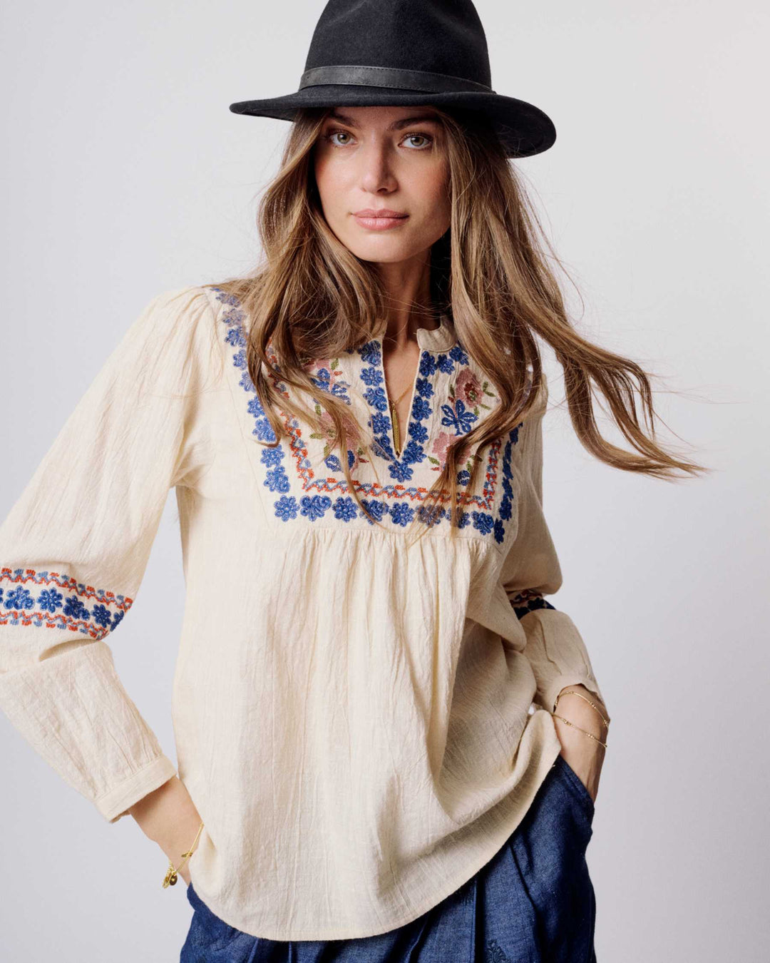 Moliin - Hanne Bluse - Fog