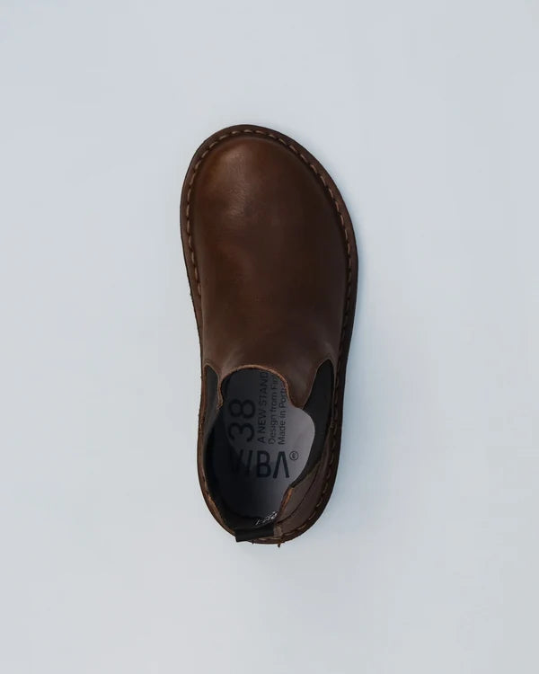 Vibae - Helsinki Leather - Cocoa Brown