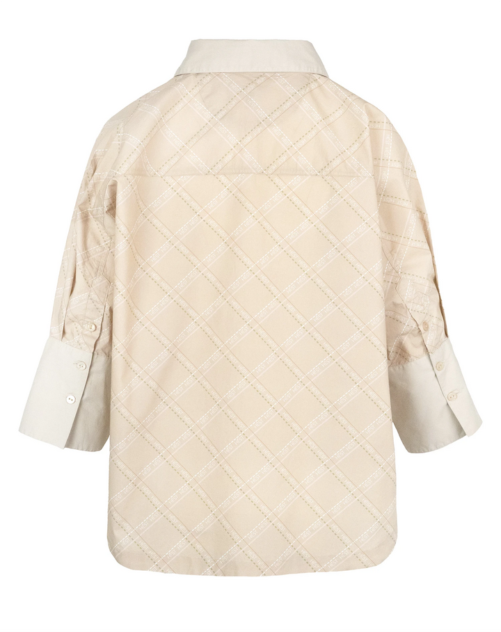 Hést -  ARYA Printed Skjorte - Humus
