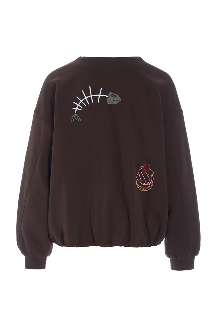 Hunkøn - Chili bluse - Brown