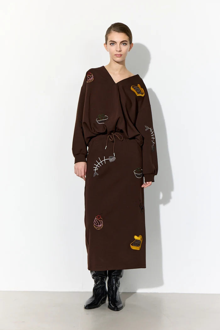 Hunkøn - Chili bluse - Brown