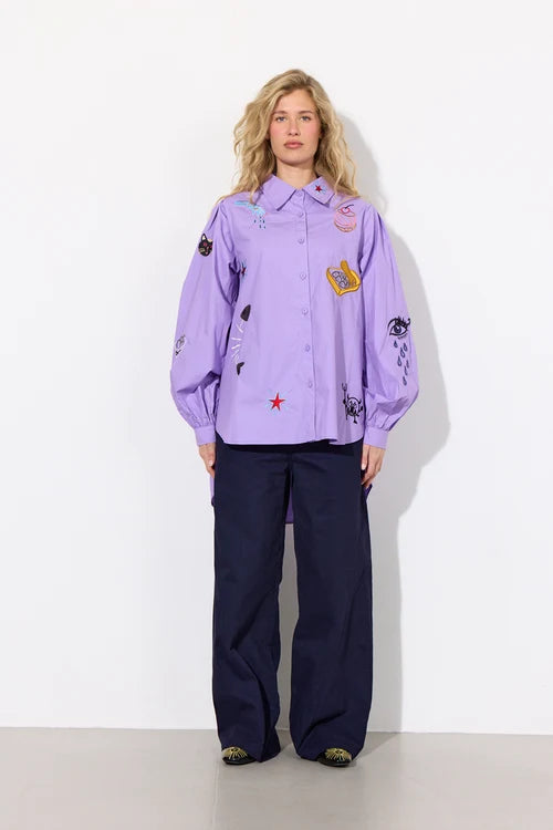 Hunkøn - Sasha Skjorte - Lavender