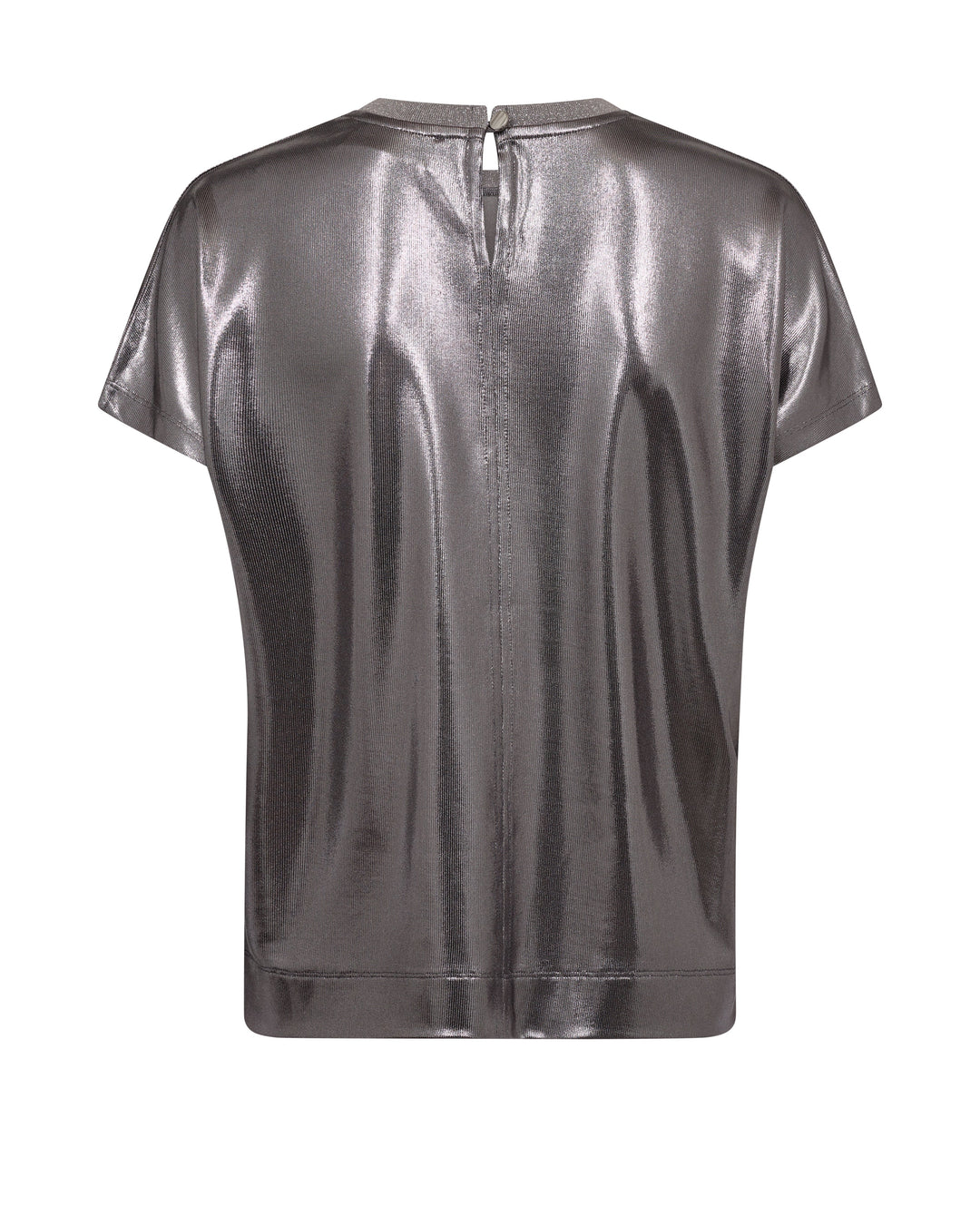 Mos Mosh - Nivola O-neck Metallic Tee - Mockingbird