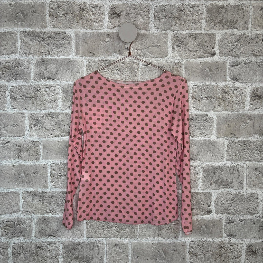 Cabana Living - Dot Cash - Rose/Brown - One-size