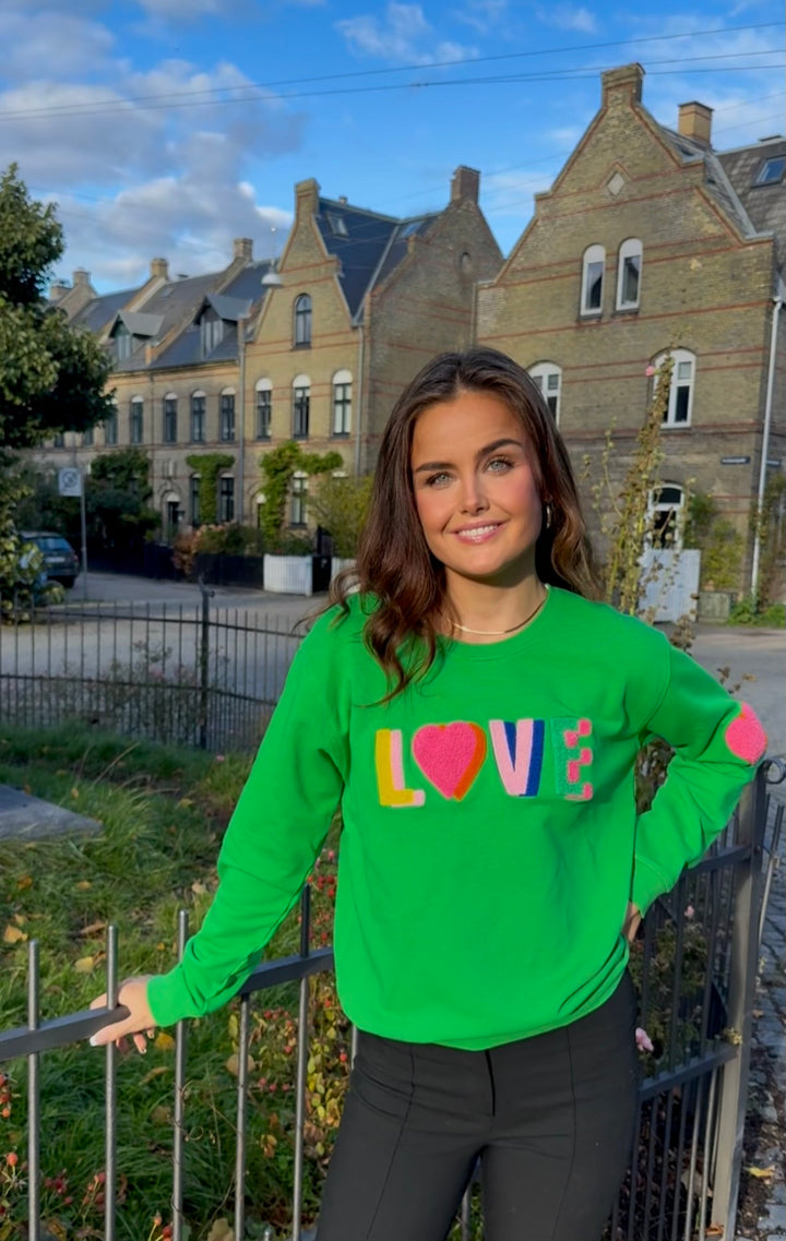 Lulu´s Love - Sweatshirt Peace - Double Grass