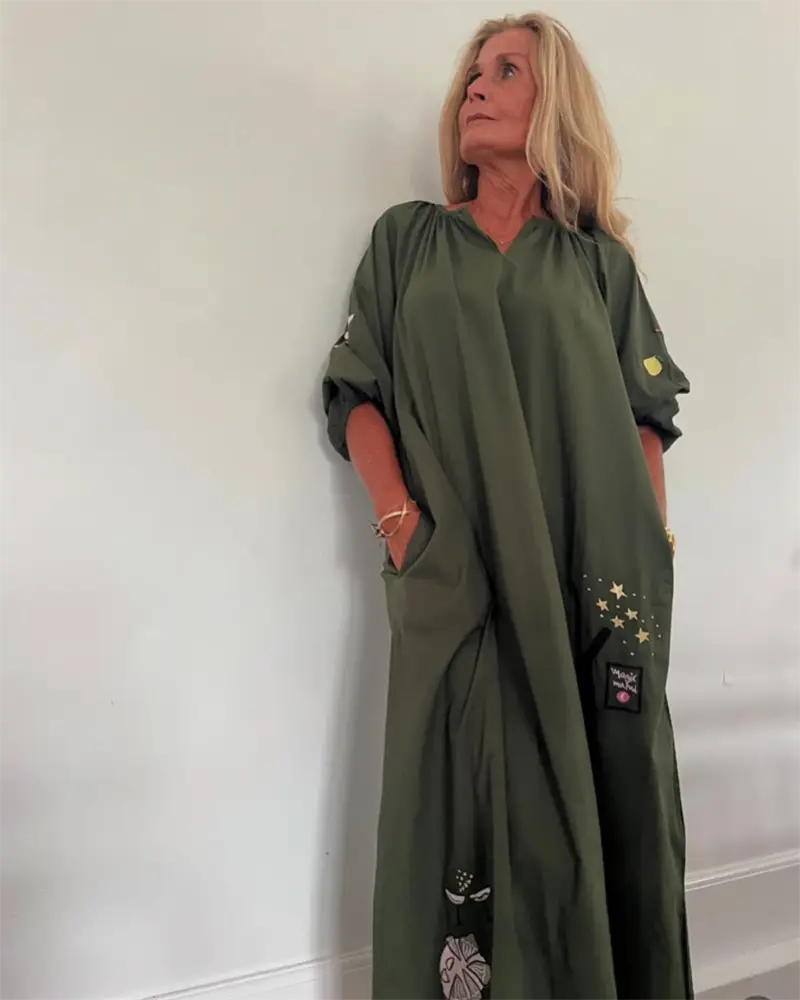 Wauw - Oyster Kjole - Olive Green